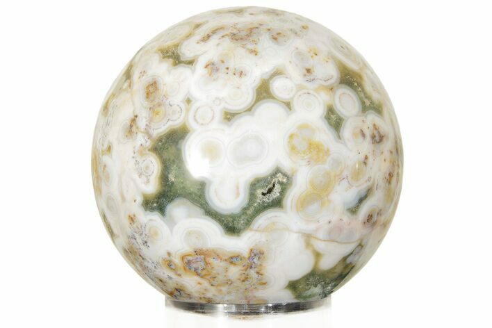 Multi-Colored Ocean Jasper Sphere - New Deposit! #206640